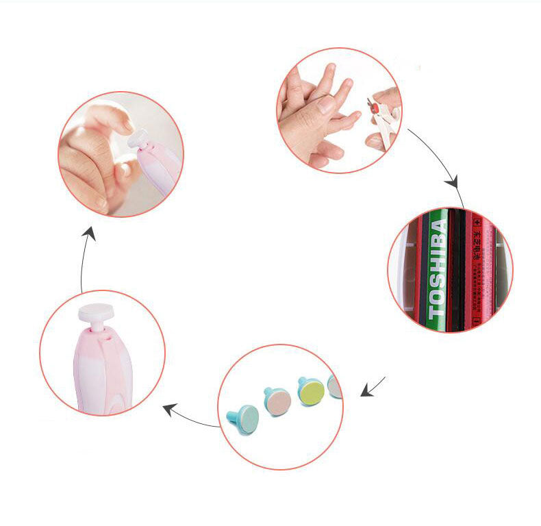 Baby Elektrische Nagel Trimmer