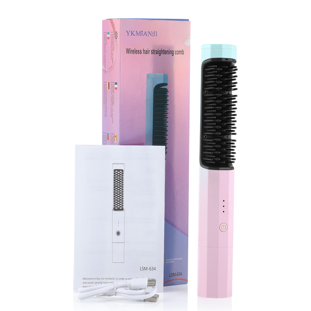 Wireless Haar Kamm USB Lade Lockiges Haar Dual-use-