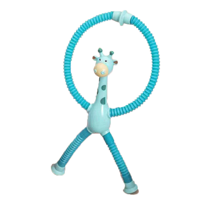Cartoon Saugnapf Teleskop rohr Giraffe