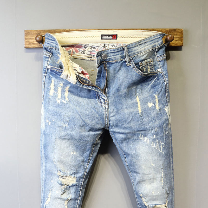Trend-Elastik-Small-Feet Herrenhose.