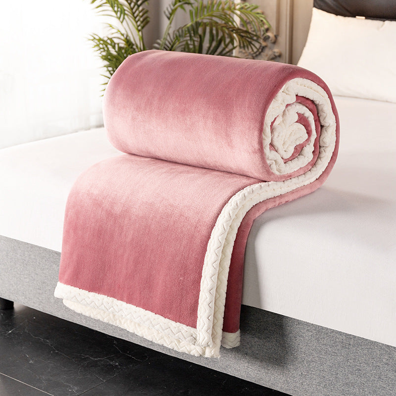 Doppelseitige Fleece decke - dicke Fleece Decke