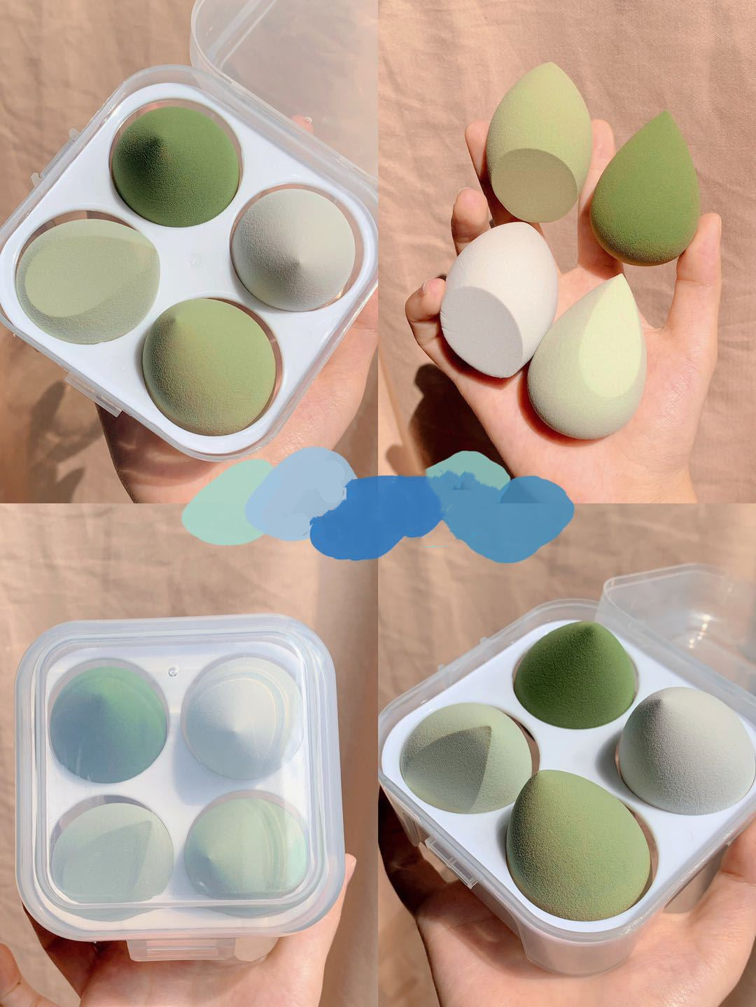 Make-up-Eier Box