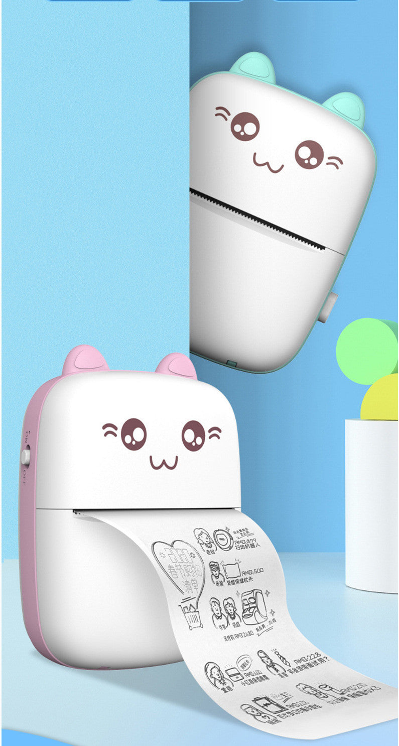 Tragbarer Mini-Drucker mit Bluetooth und WiFi