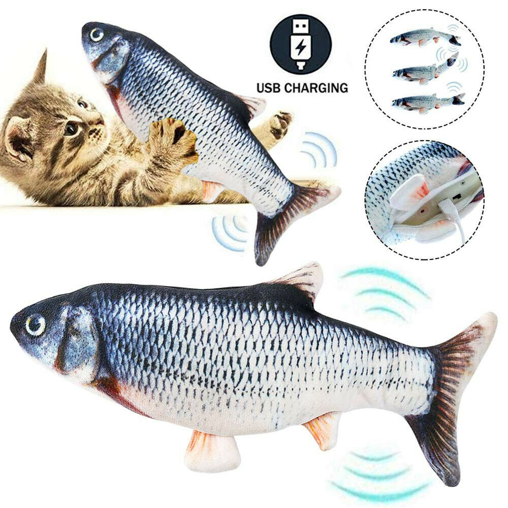 Elektrische Fischspielzeug die Neugier Ihrer Katze zu wecken