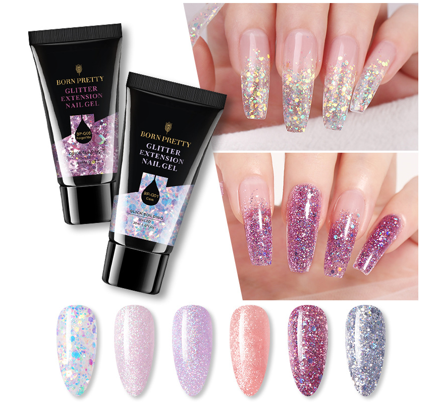 Maniküre Verlängerung gel für schnelles Nagelverlängerung