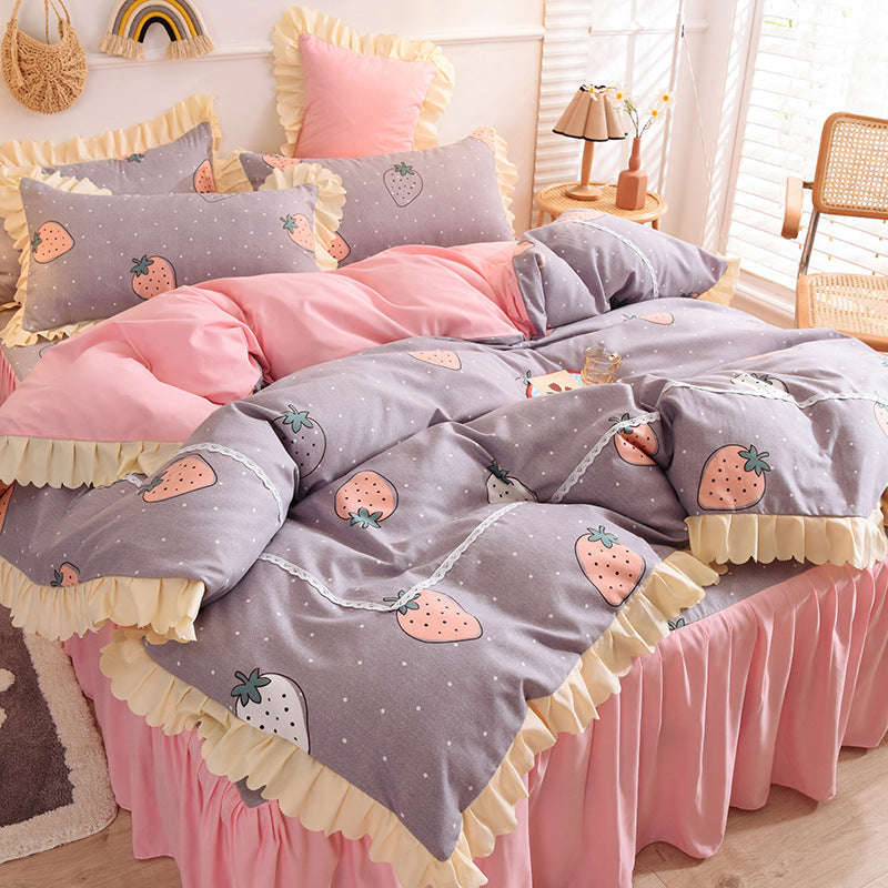 Kinder Bettwäsche-Set Elegant und Romantisch