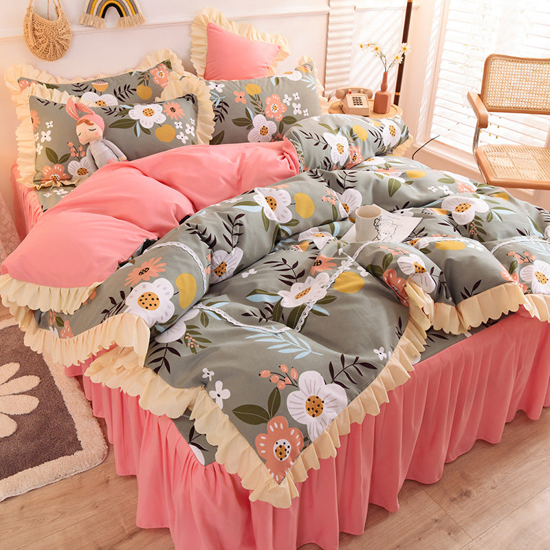 Kinder Bettwäsche-Set Elegant und Romantisch