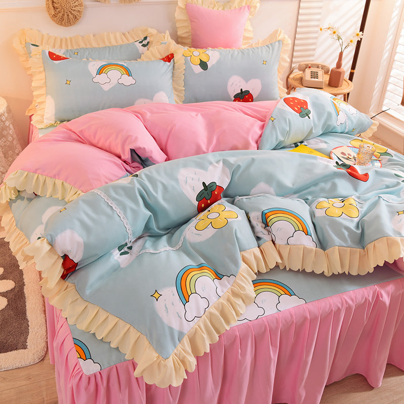 Kinder Bettwäsche-Set Elegant und Romantisch