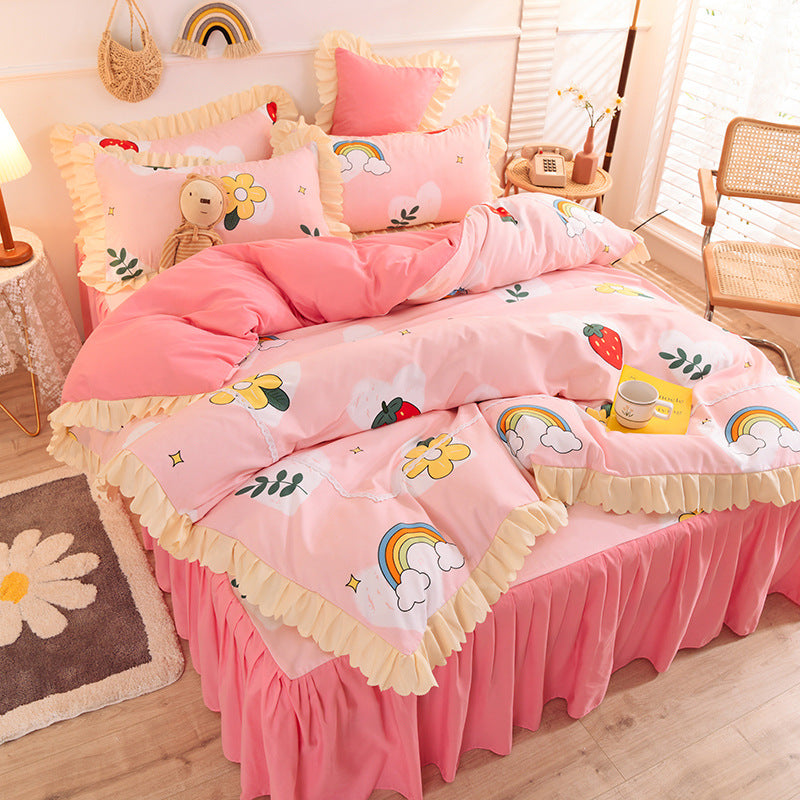 Kinder Bettwäsche-Set Elegant und Romantisch