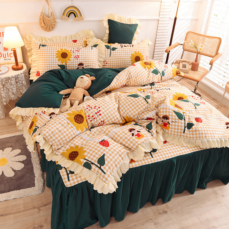 Kinder Bettwäsche-Set Elegant und Romantisch