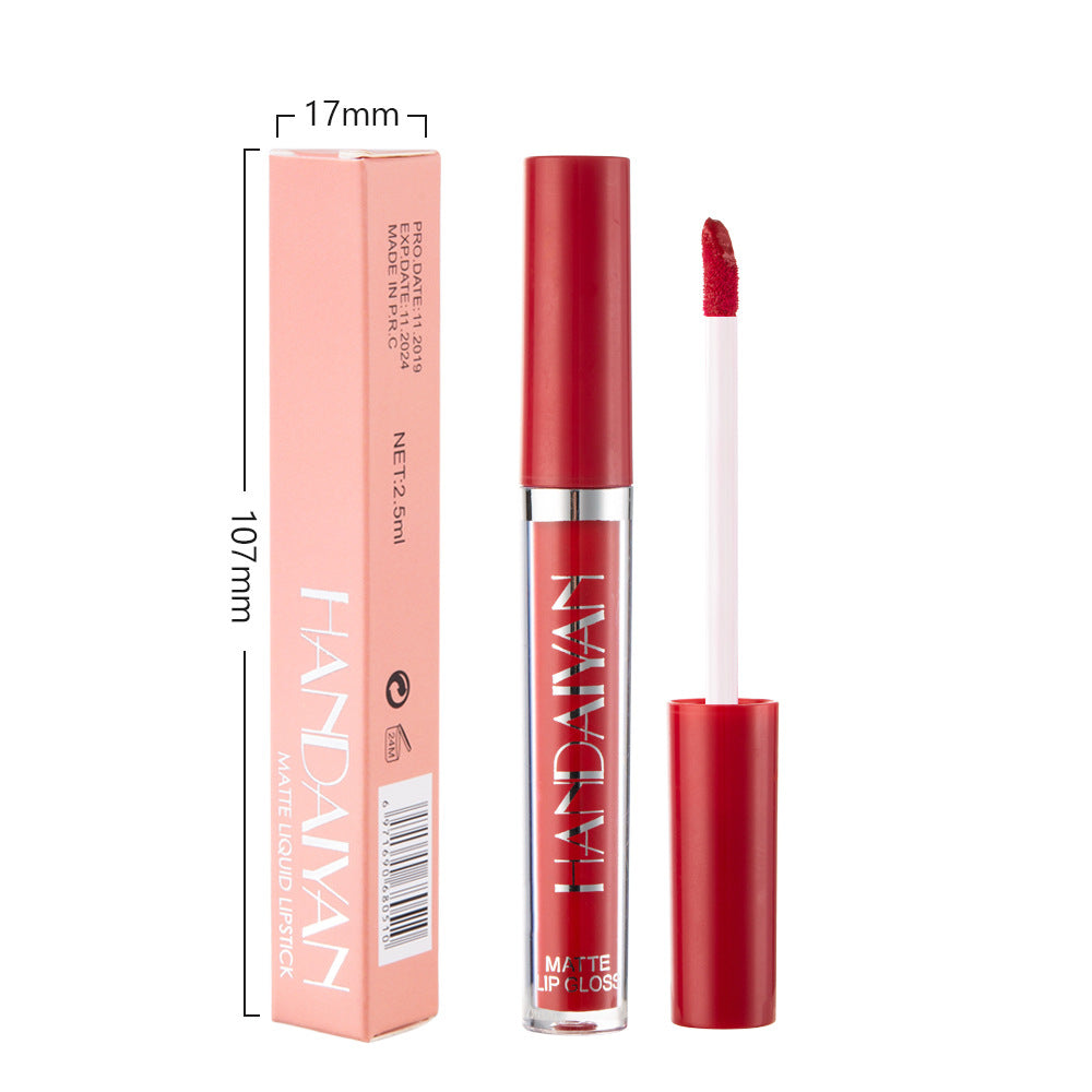 Matte Lipgloss ohne Anhaften