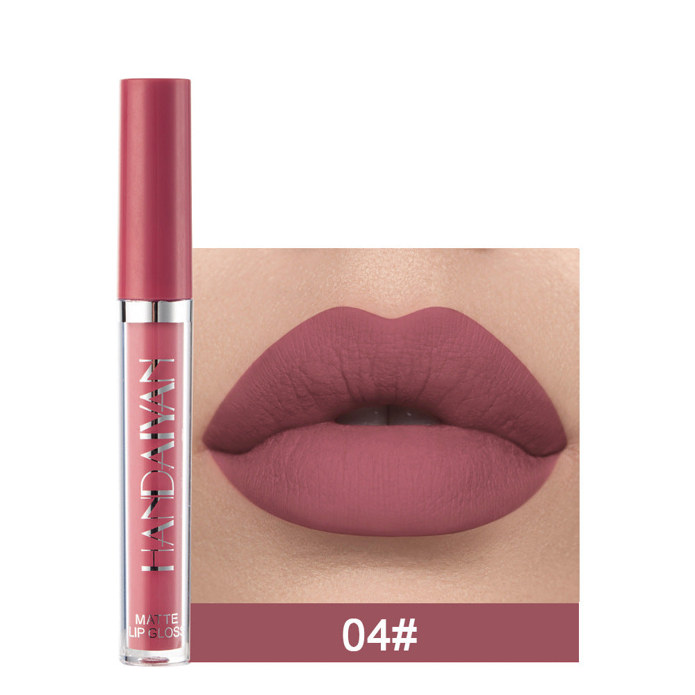 Matte Lipgloss ohne Anhaften