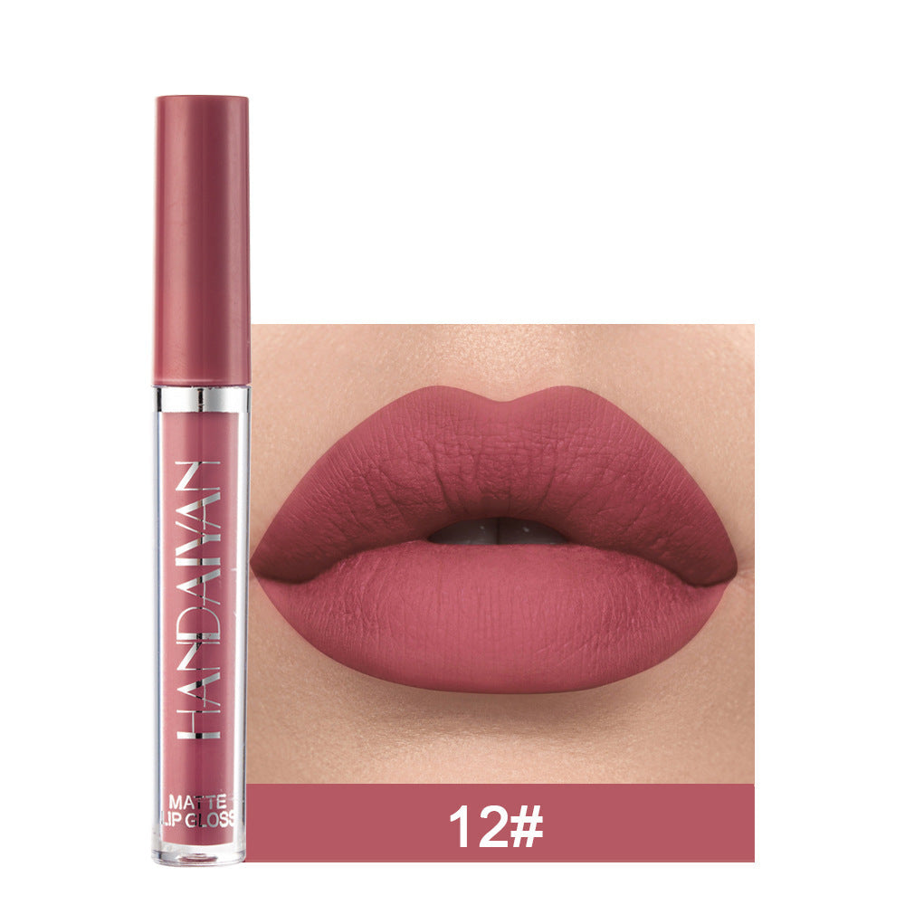 Matte Lipgloss ohne Anhaften