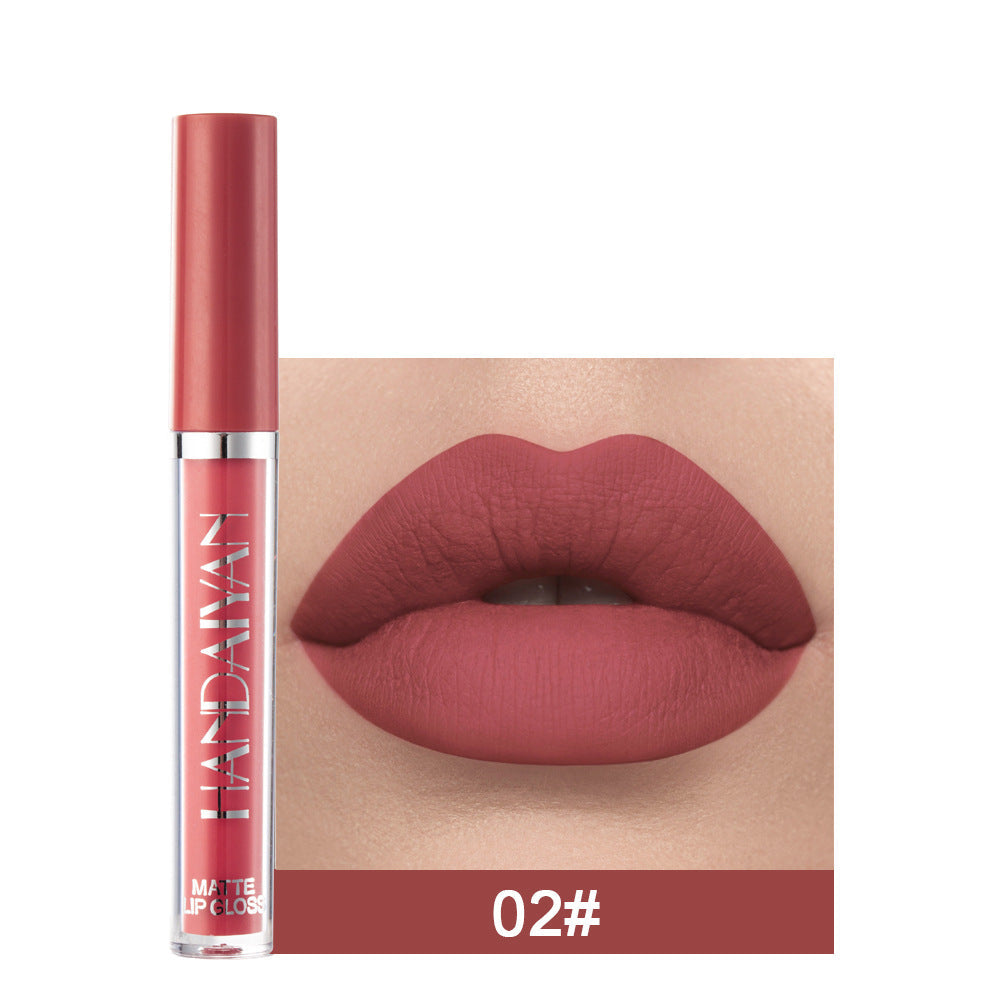 Matte Lipgloss ohne Anhaften
