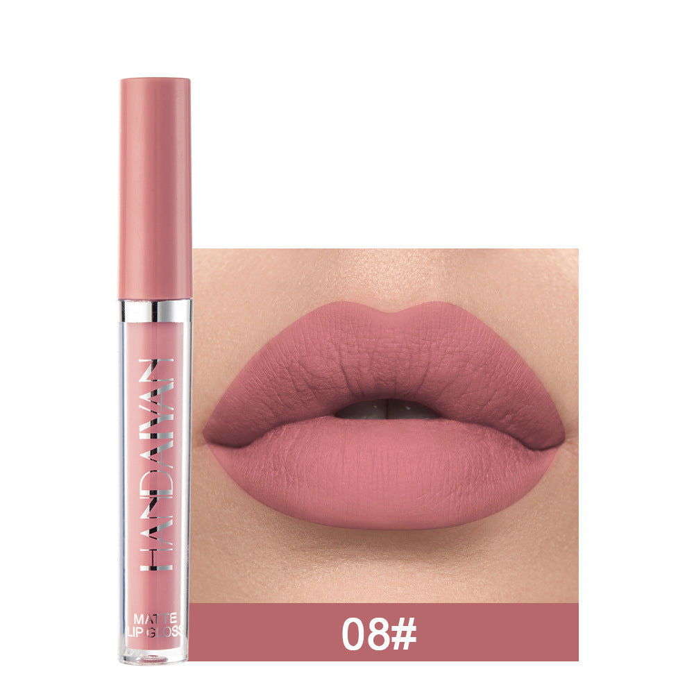 Matte Lipgloss ohne Anhaften