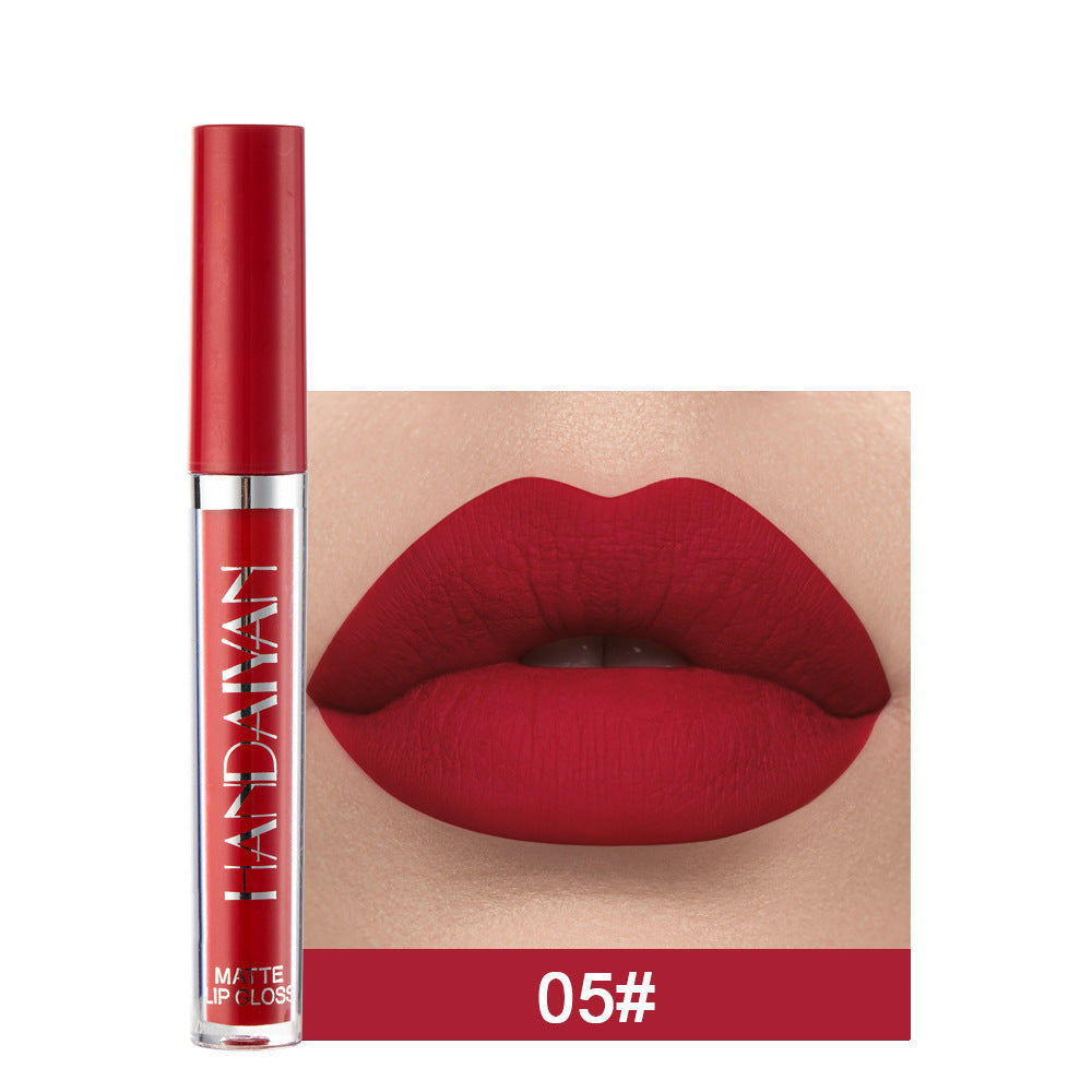 Matte Lipgloss ohne Anhaften