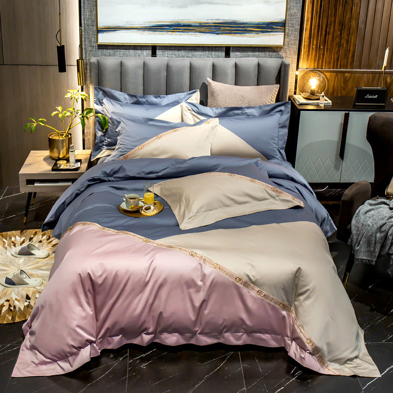 Bettwäsche Duvet-Cover aus Baumwolle für Doppelbetten