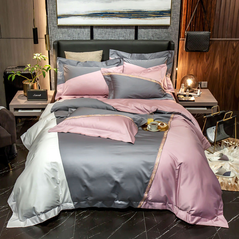Bettwäsche Duvet-Cover aus Baumwolle für Doppelbetten