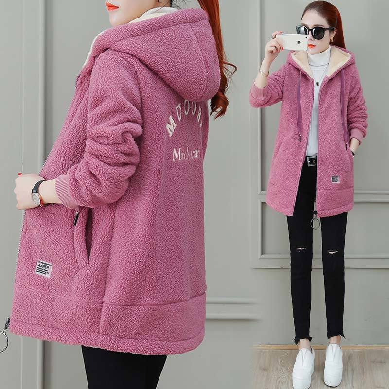 Herbst-Winter-Mantel mit Cardigan-Stil