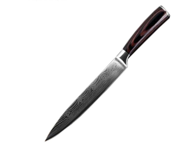 Spezialset für Küche, 6-teiliges Set oder 8-teiliges Set mit Messern, Kochmesser, Küchenmesser.
