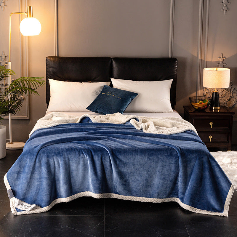 Doppelseitige Fleece decke - dicke Fleece Decke