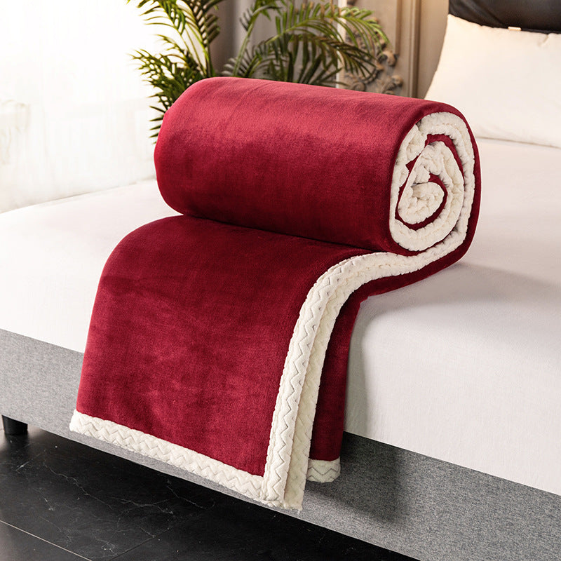 Doppelseitige Fleece decke - dicke Fleece Decke