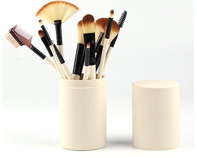 Makeup Brusch Set mit 12 Make-up-Pinseln