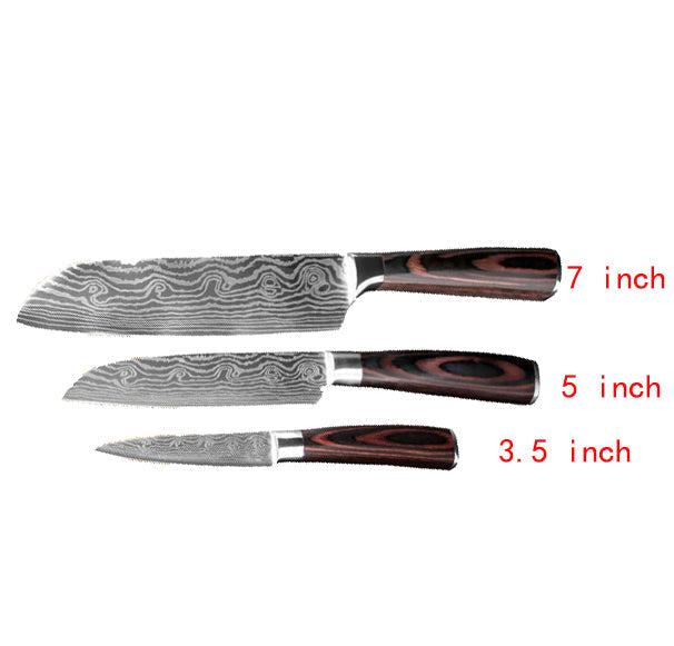 Spezialset für Küche, 6-teiliges Set oder 8-teiliges Set mit Messern, Kochmesser, Küchenmesser.