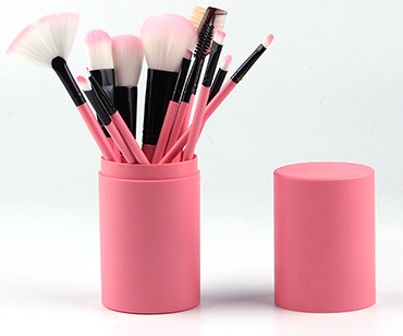 Makeup Brusch Set mit 12 Make-up-Pinseln