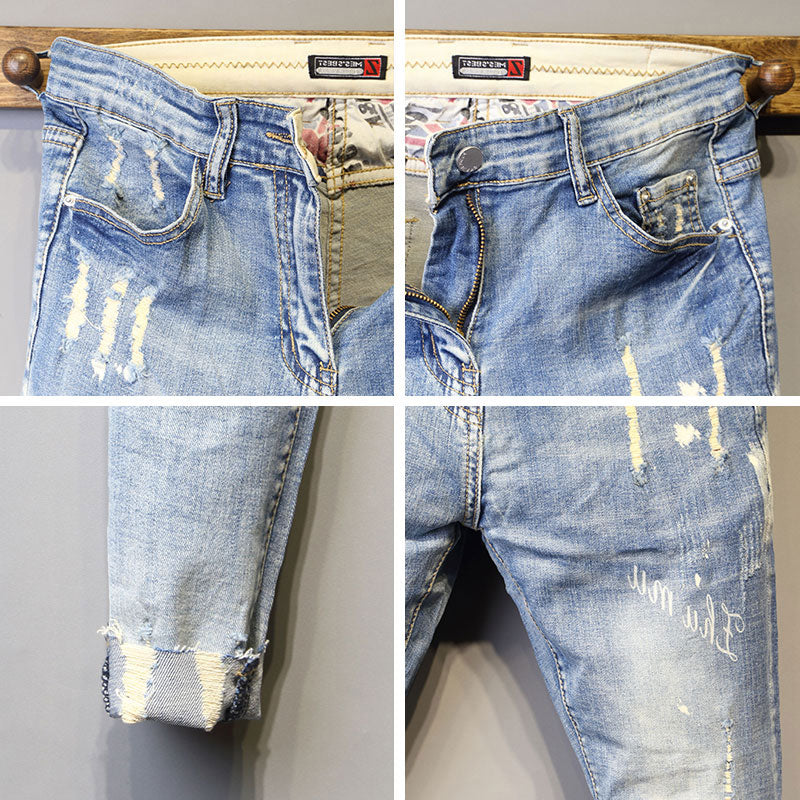 Trend-Elastik-Small-Feet Herrenhose.
