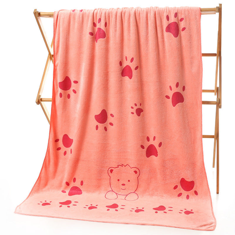 Badehandtuch / Strandtuch mit Bären Design