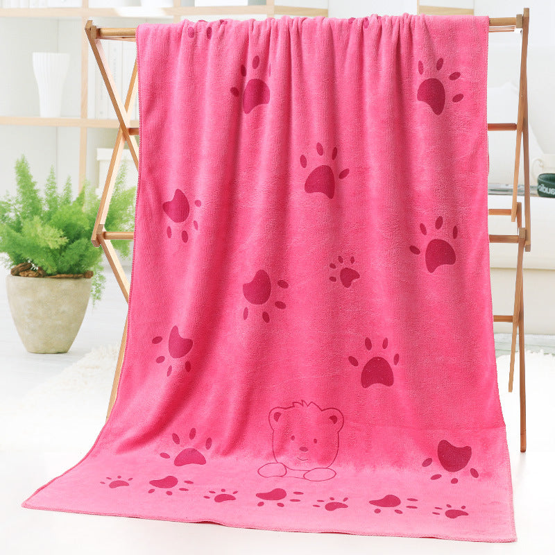 Badehandtuch / Strandtuch mit Bären Design