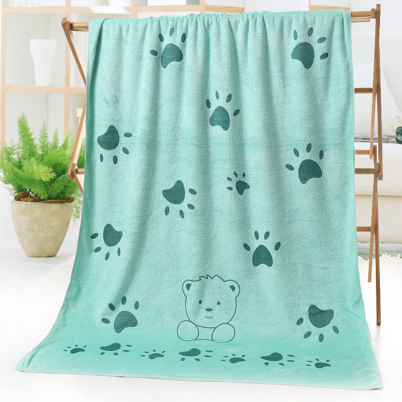 Badehandtuch / Strandtuch mit Bären Design