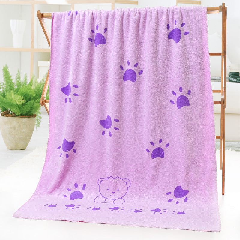 Badehandtuch / Strandtuch mit Bären Design