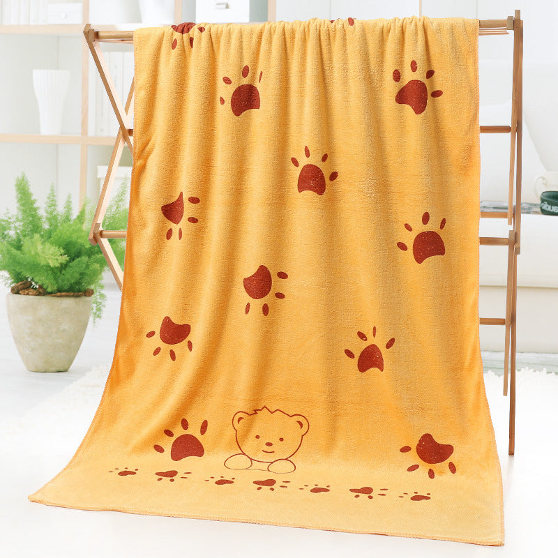 Badehandtuch / Strandtuch mit Bären Design