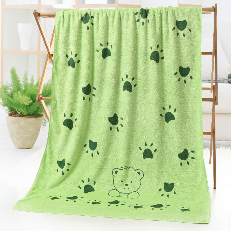Badehandtuch / Strandtuch mit Bären Design