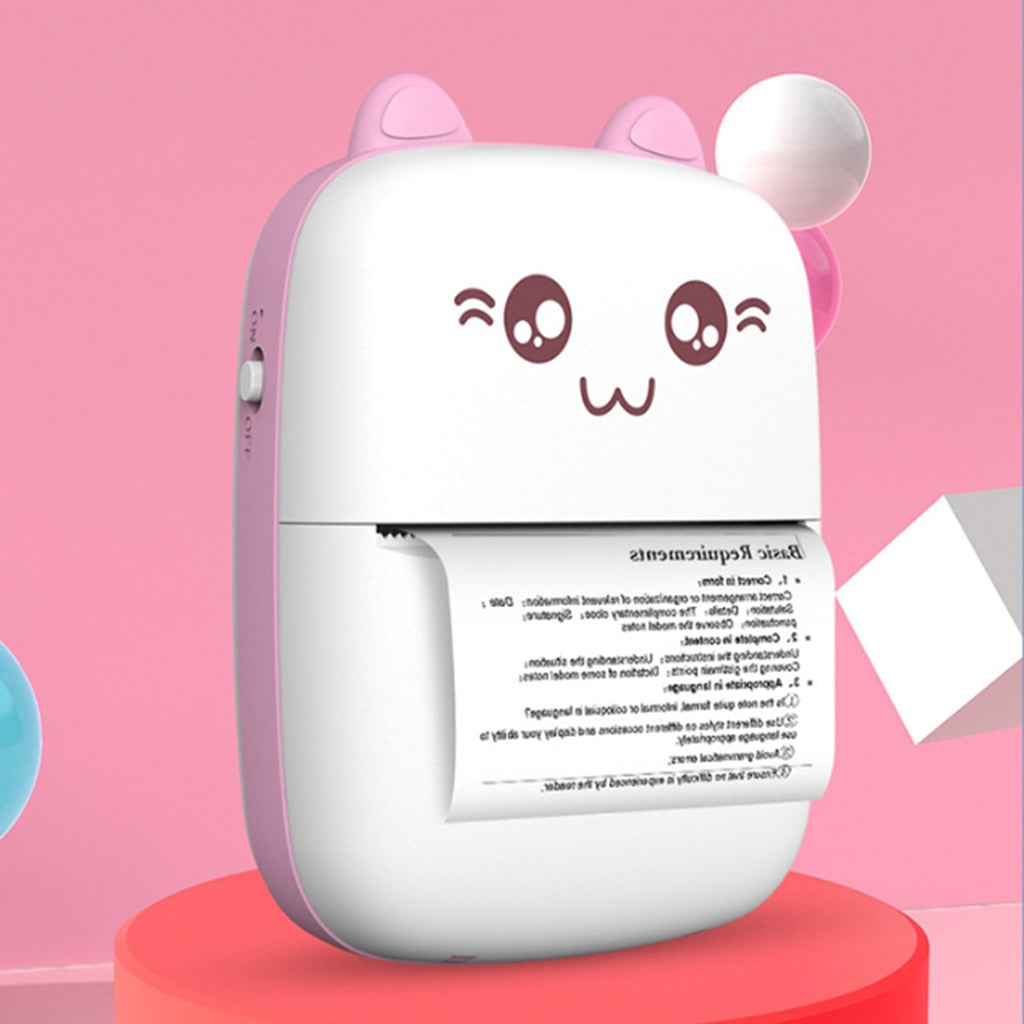 Tragbarer Mini-Drucker mit Bluetooth und WiFi