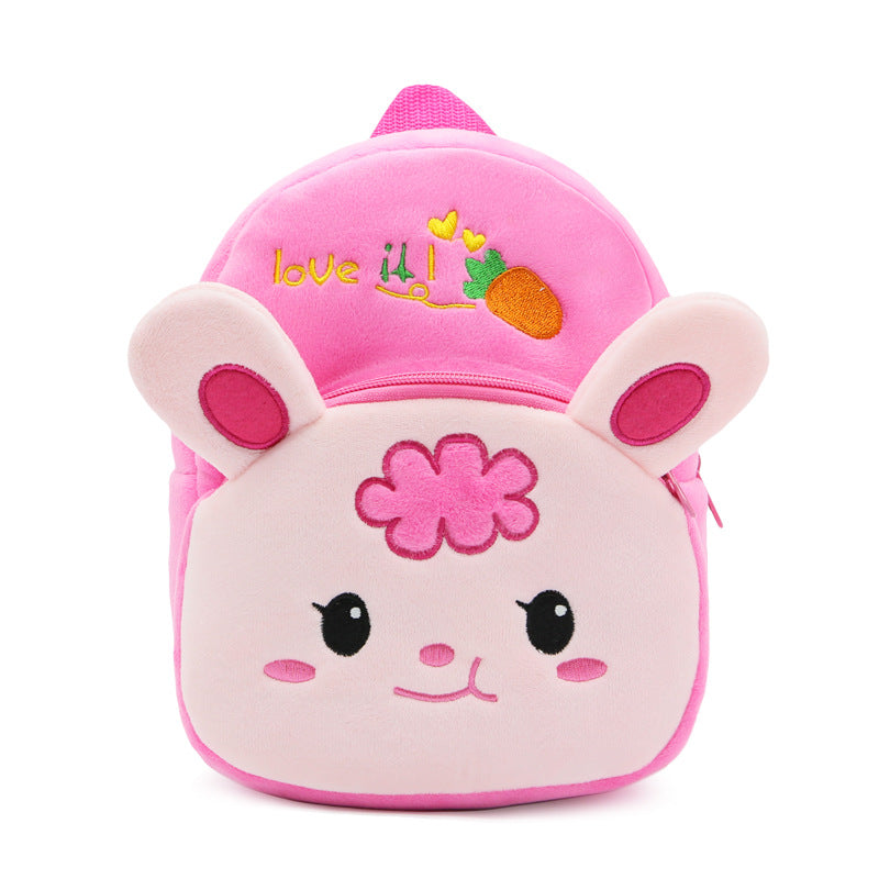Kindergarten -Kaninchen-Plüschrucksack