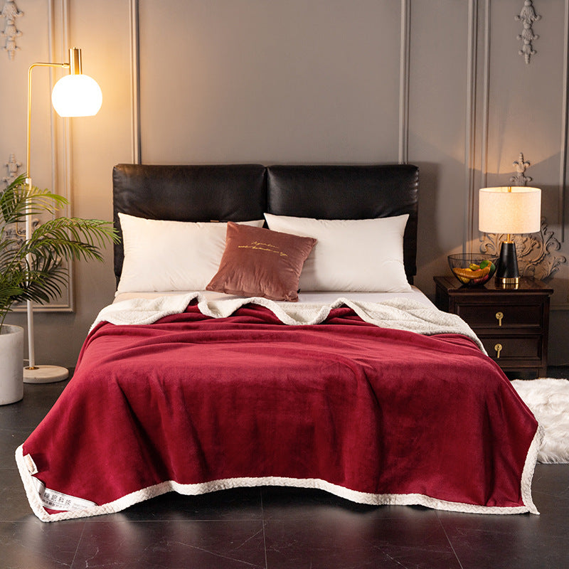 Doppelseitige Fleece decke - dicke Fleece Decke