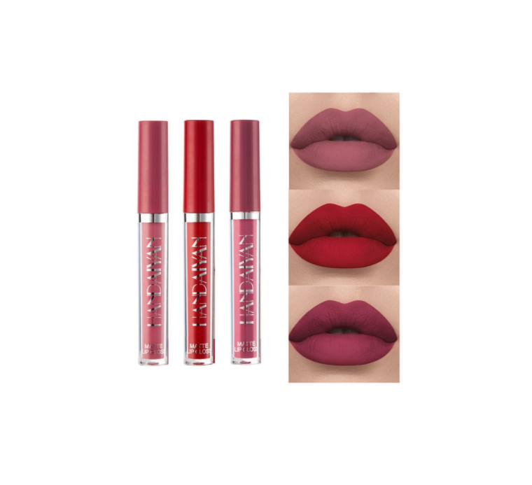 Matte Lipgloss ohne Anhaften