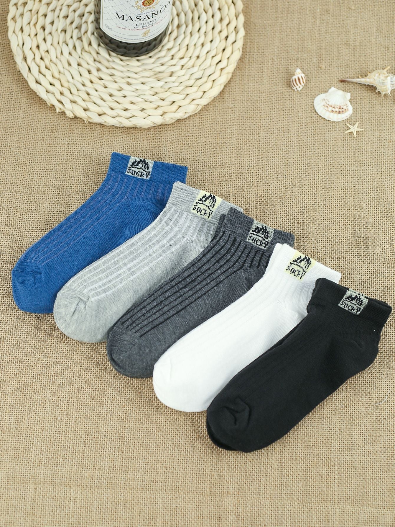 Sommer Dünne und alle passenden Baumwolle Socken