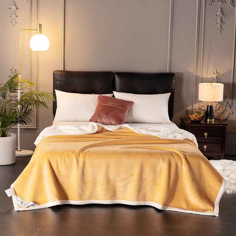 Doppelseitige Fleece decke - dicke Fleece Decke