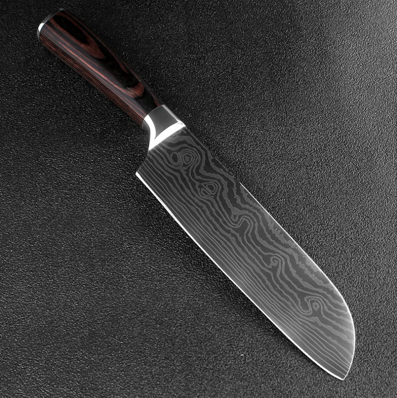 Spezialset für Küche, 6-teiliges Set oder 8-teiliges Set mit Messern, Kochmesser, Küchenmesser.