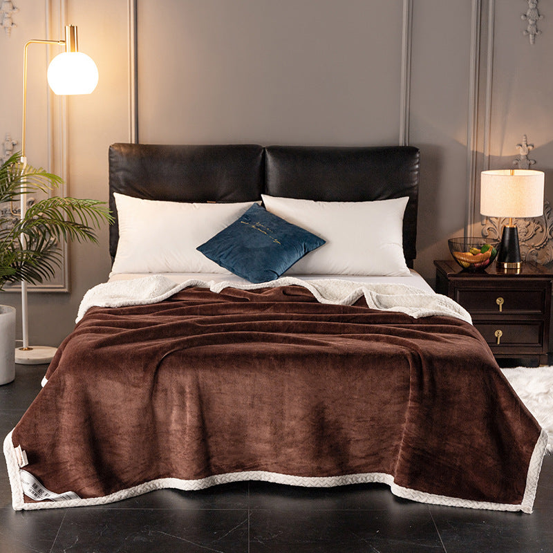 Doppelseitige Fleece decke - dicke Fleece Decke
