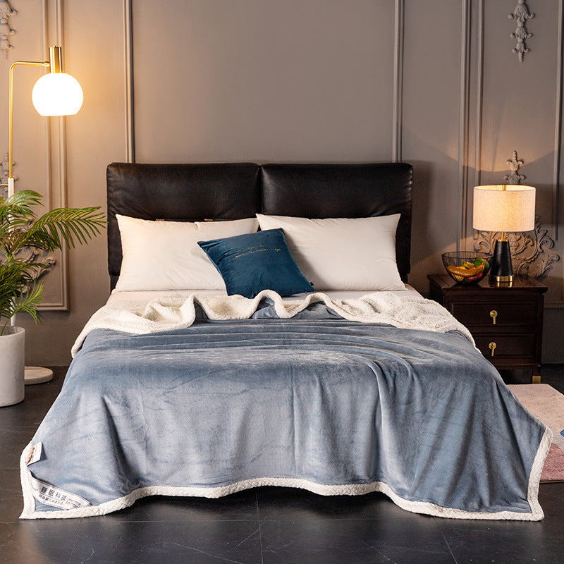 Doppelseitige Fleece decke - dicke Fleece Decke