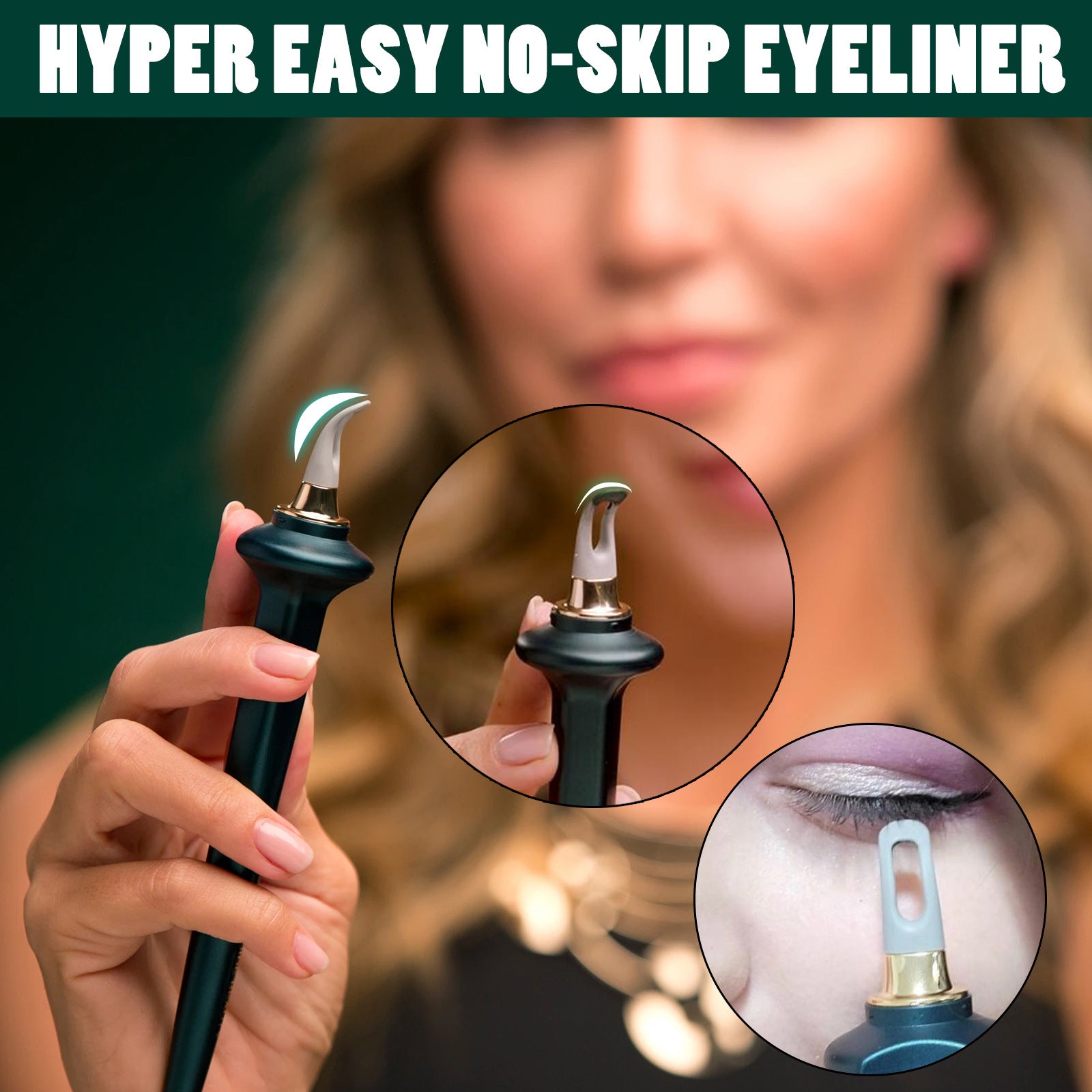 Eyeliner-Wimpern Gelstift-Set