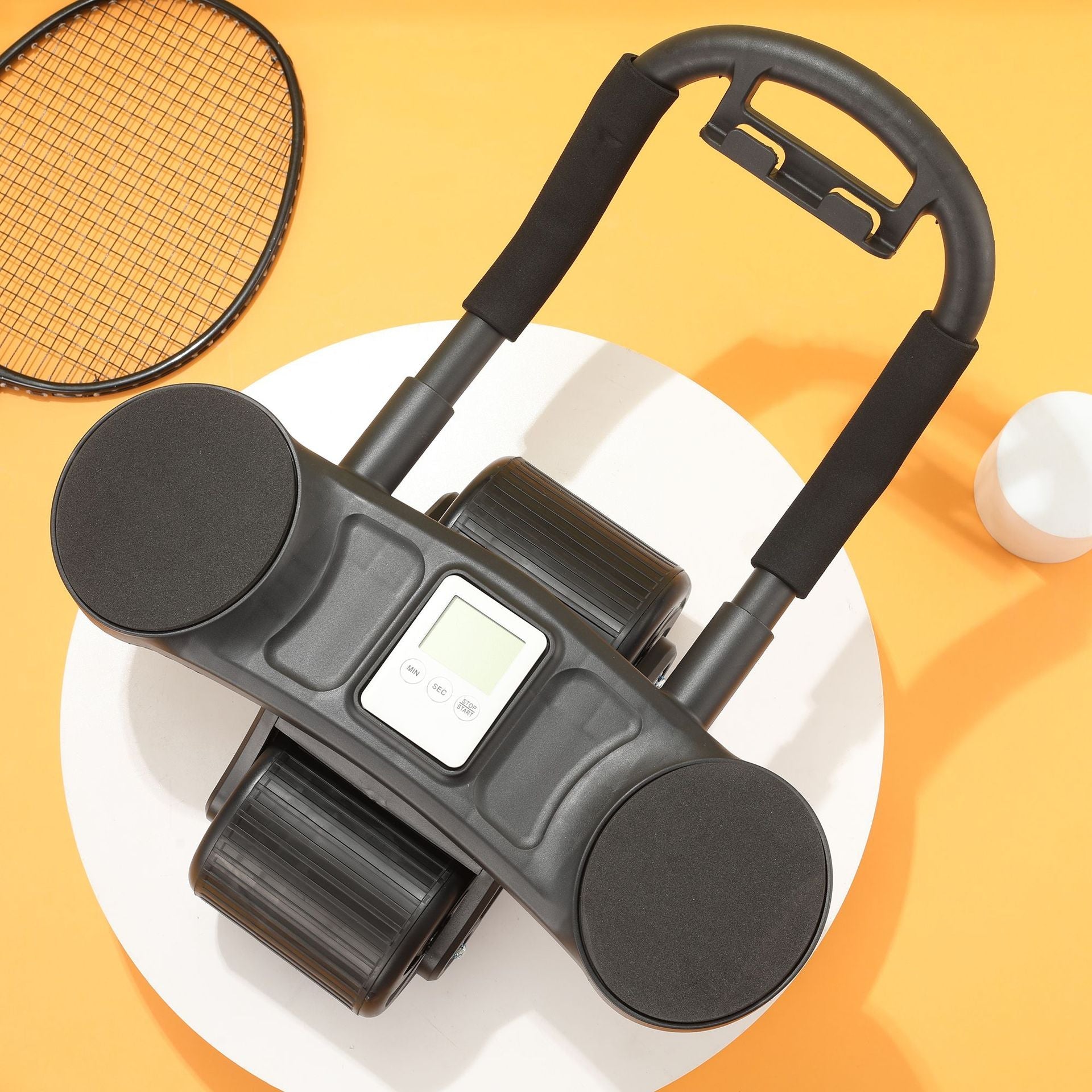 Automatische Zähler Bauch Rad für Fitness