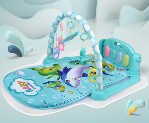 Baby-Spielmatte mit Klavier-Tastatur