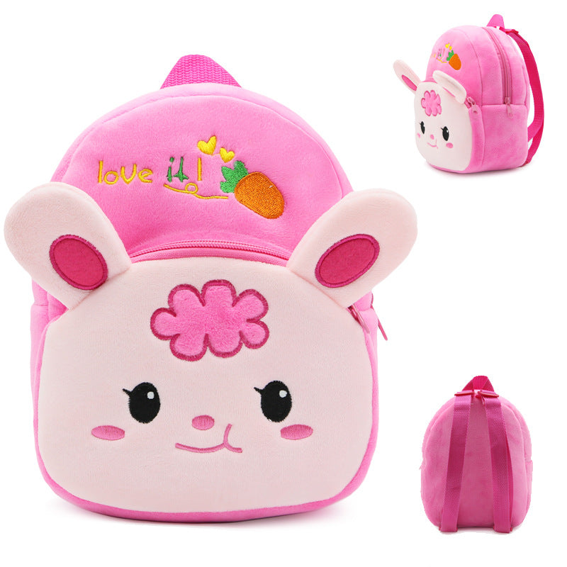 Kindergarten -Kaninchen-Plüschrucksack