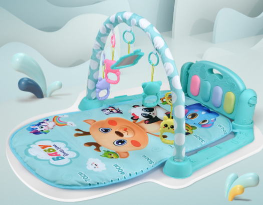 Baby-Spielmatte mit Klavier-Tastatur